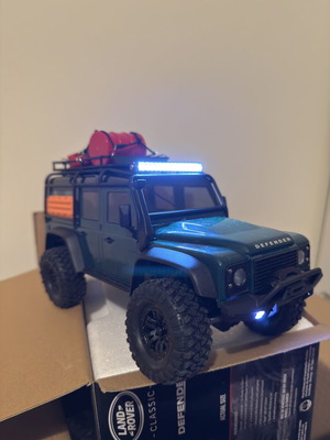 Traxxas TRX4M Land Rover Defender κλίμακα 1/18 σαν καινούργιο
