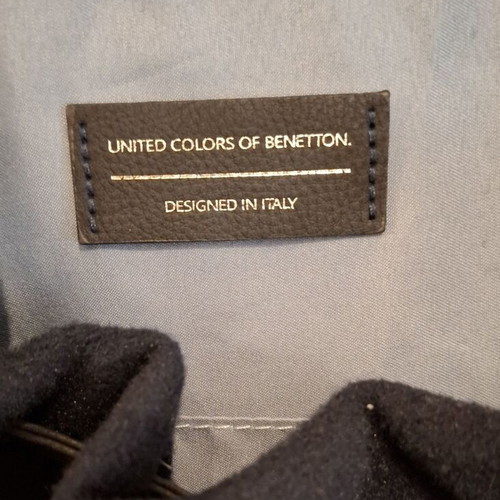 United Colors of Benetton backpack dark blue unisex like new