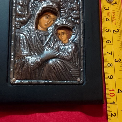 Silver icon 950 of Panagia