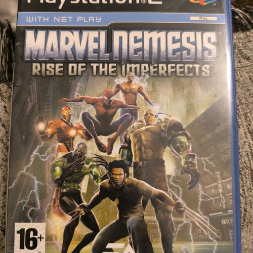 Marvel Nemesis Rise of the Imperfects PS2 like new, complete