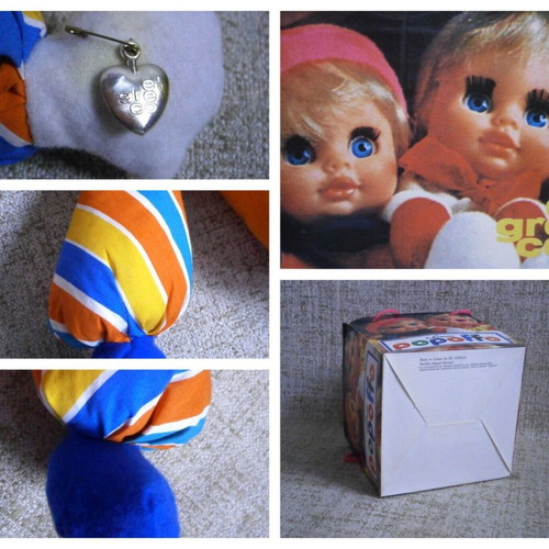 Popoffo Clown doll new with box, El Greco 80s