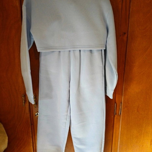 Blue women's sports suit like new, size Small