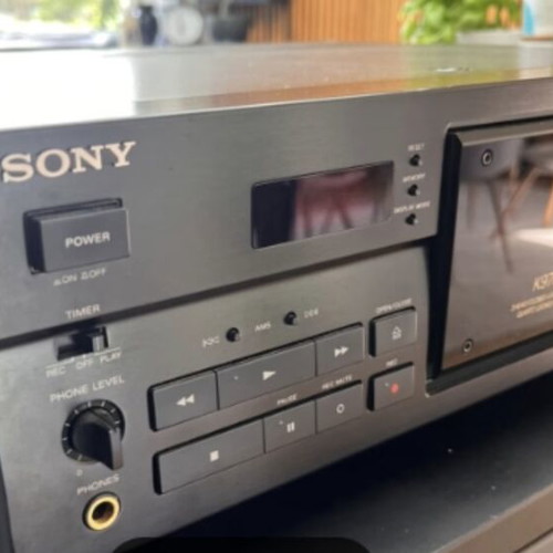Sony TC-K970ES cassette deck like new, black, ES series