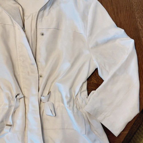 Motivi windbreaker spring jacket new, white, S-M