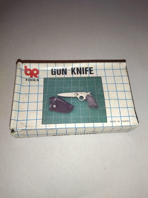 Gun knife 80s Taiwan like new