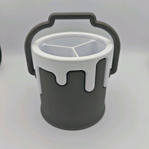 Pencil holder new bucket-shaped made with esun pla+ 3d printer material