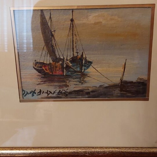 Seascape Paintings Set by Alexandros Dialetis like new