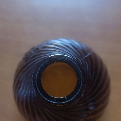 Ecclesiastical lampogialo like new, 9cm diameter, brown/olive