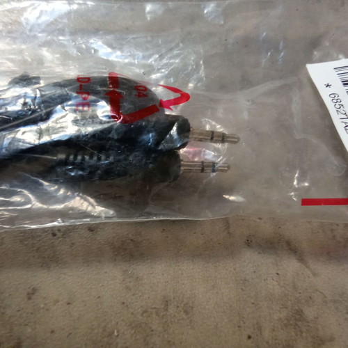 Mini Jack 3.5 mm to 3.5 mm cable sealed new