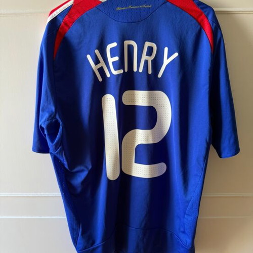 France National Team Jersey Thierry Henry Euro 2008 Like New