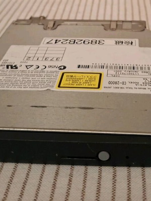 Internal laptop reading/writing drive used, not SATA