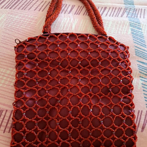 Beaded evening handbag like new