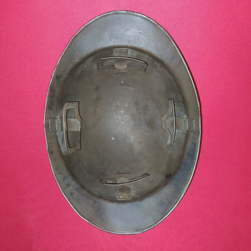 Adrian A PP and Royal Greek Gendarmerie Traffic Helmets used, 2 collectible pieces