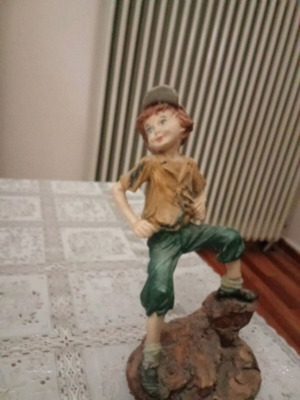 Decorative boy figurine vintage like new