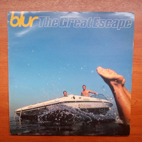 Blur The Great Escape LP record used, 1990s collectible