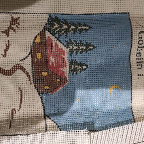 Embroidery new and unfinished, pack of 8 pieces