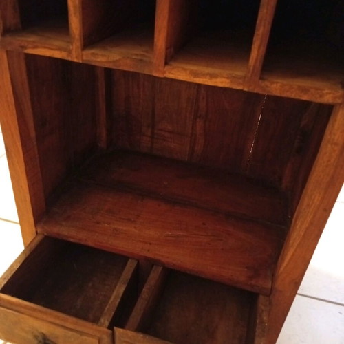 Rustic wine rack 16 slots used