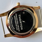 Thorton 9004151 watch like new with blue leather strap