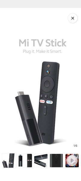 Media Player Android Xiaomi Mi Stick MDZ-24-AA 8GB Full HD Μαύρο ΔΕΝ ΔΟΥΛΕΎΕΙ ΤΟ Remote