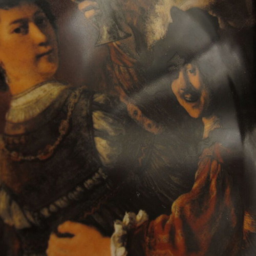 Seltmann Weiden Porcelain Plate Rembrandt Self-Portrait with Saskia New with Box
