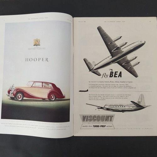The Illustrated London News vintage magazine 1953
