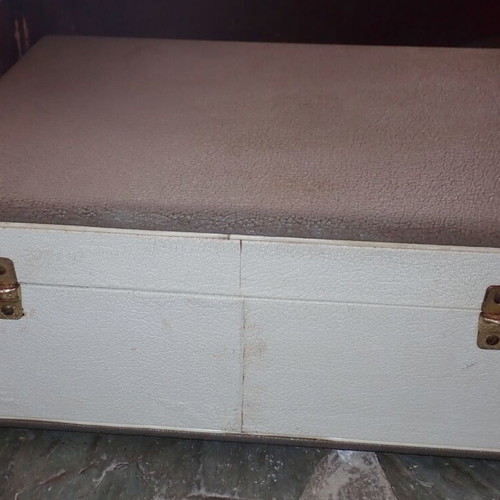Garrard SRP 10 record player used, vintage 1960s in suitcase