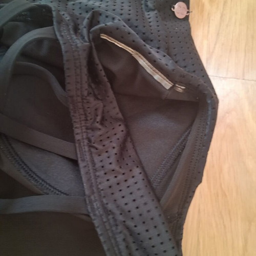 Sports bra, medium size, black
