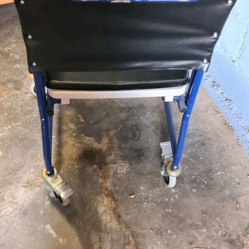 Wheelchair with commode like new