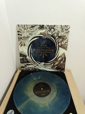 Mastodon Call Of The Mastodon LP used, limited edition blue/gold merge