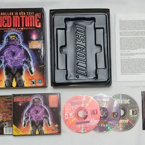 The Journeyman Project 2 Buried in Time PC game very good condition