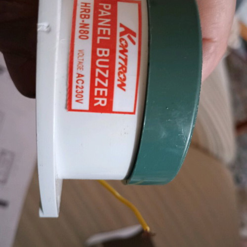 Alarm panel buzzer 80db new, 220volt siren