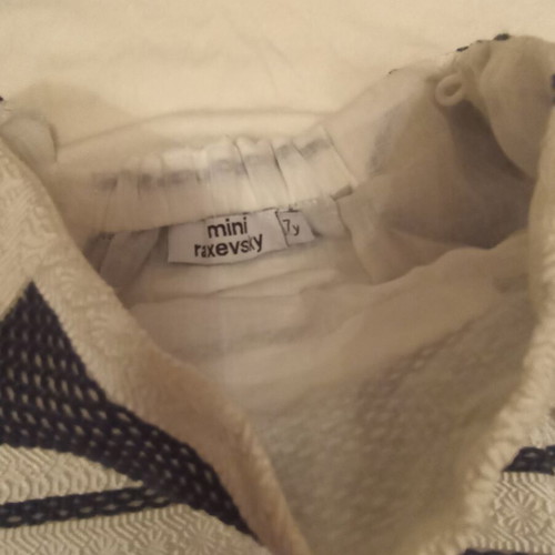 Versace blouse and Mini Raxevsky skirt like new, age 7