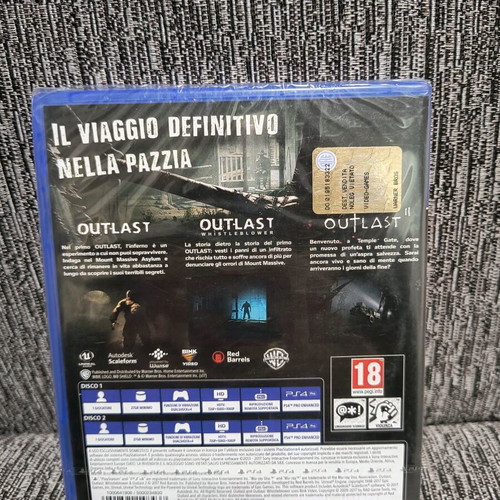 Outlast Trinity PS4 new factory sealed