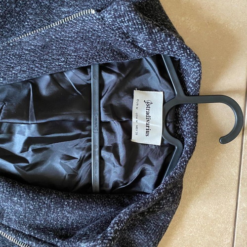 Stradivarius women's grey medium coat like new