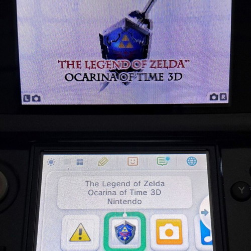 The Legend of Zelda: Ocarina of Time 3D Nintendo 3DS game like new