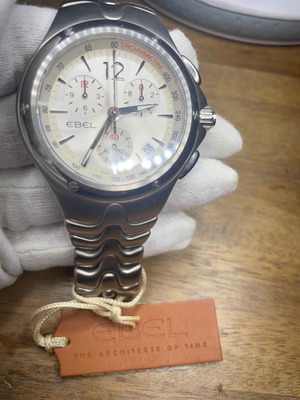 EBEL gents sports wave watch with chronograph new