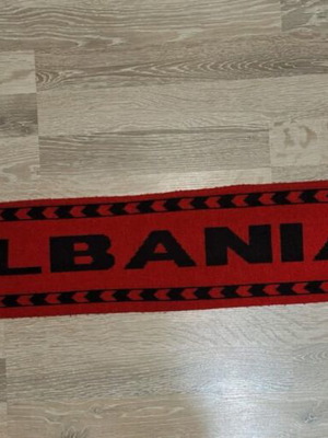 Albania National Team Fan Scarf like new