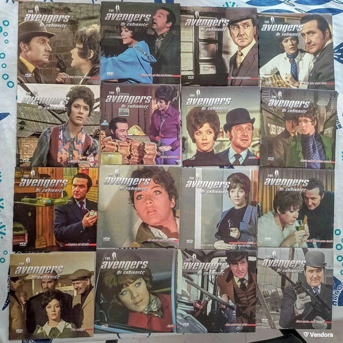 The Avengers pack of 26 episodes with Greek subtitles like new