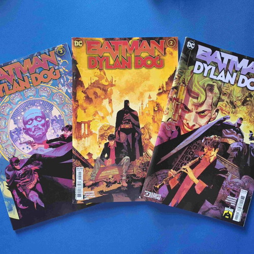 Batman Dylan Dog 1-3 Complete set like new