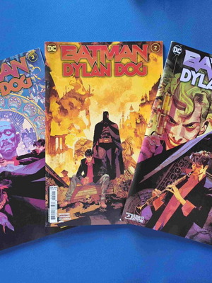 Batman Dylan Dog 1-3 Complete set like new
