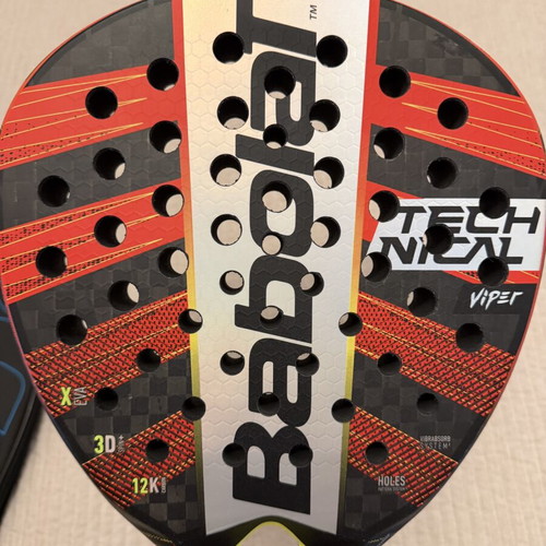 Babolat Technical Viper 12K Carbon tennis racket like new with case