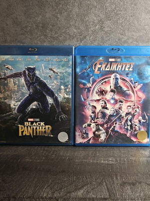 Black Panther & Avengers Blu-ray pack used, action and sci-fi