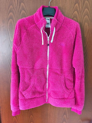 Fleece jacket The North Face pink like new, size medium