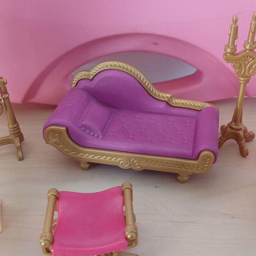 Playmobil princess playset with figures and furniture
