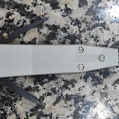 Krone type wiring tool with built-in scissors