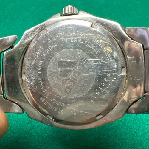 Adidas battery watch used, unisex
