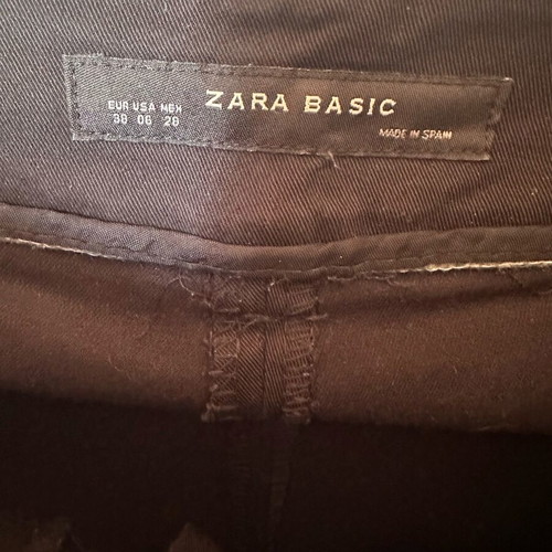 Zara women's black jeans like new, size M 38 10