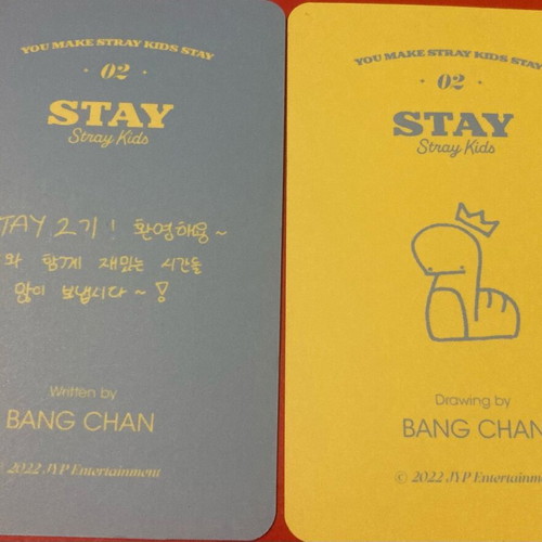 Stray Kids 2022 membership photocards like new