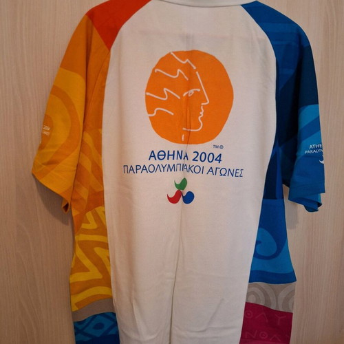 T shirt Paralympic Games Athens 2004 like new