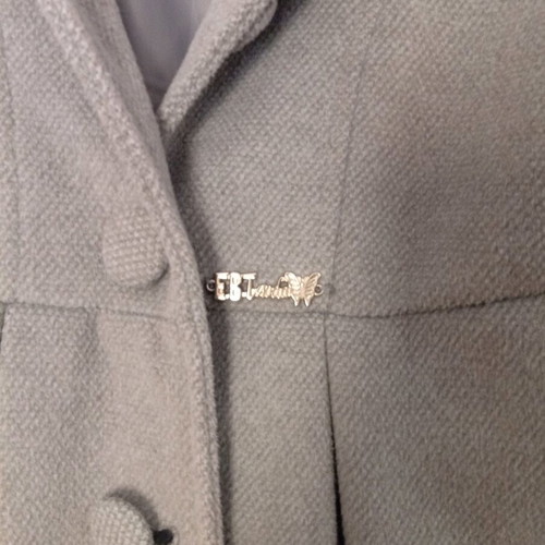 Children's gray coat size 12 like new